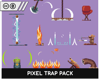 Pixel Trap Pack - 30 Animated Traps
