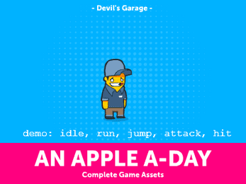 Platformer Free 2D Sprites, Game Art and UI - Devils Work.shop
