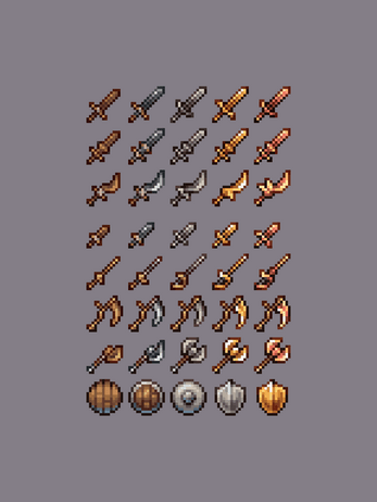 Weapons Asset (16x16)