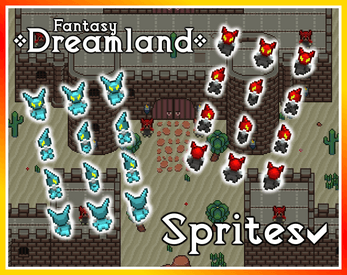 Character Sprites Asset Pack 3 [Fantasy Dreamland]