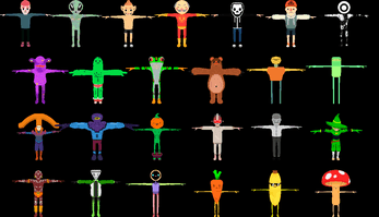 3DPixel Anim Packs