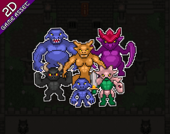 Pixel Battlers Monsters Asset Pack 07