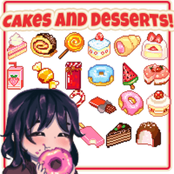 Yummy Food Pixel Icons [32x32]
