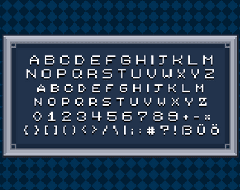 Pixelart Fonts Asset Pack 2