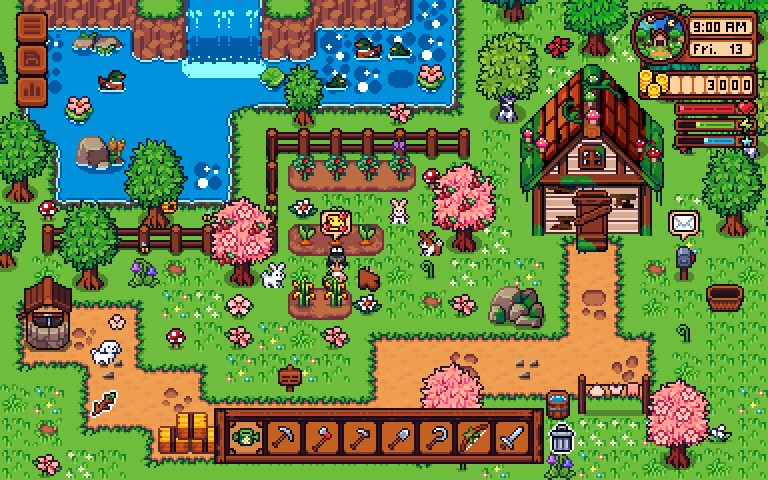 Tiny Farm RPG - Asset Pack [16x16]