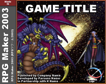 RPG Maker Itch.Io Boxart Template Pack