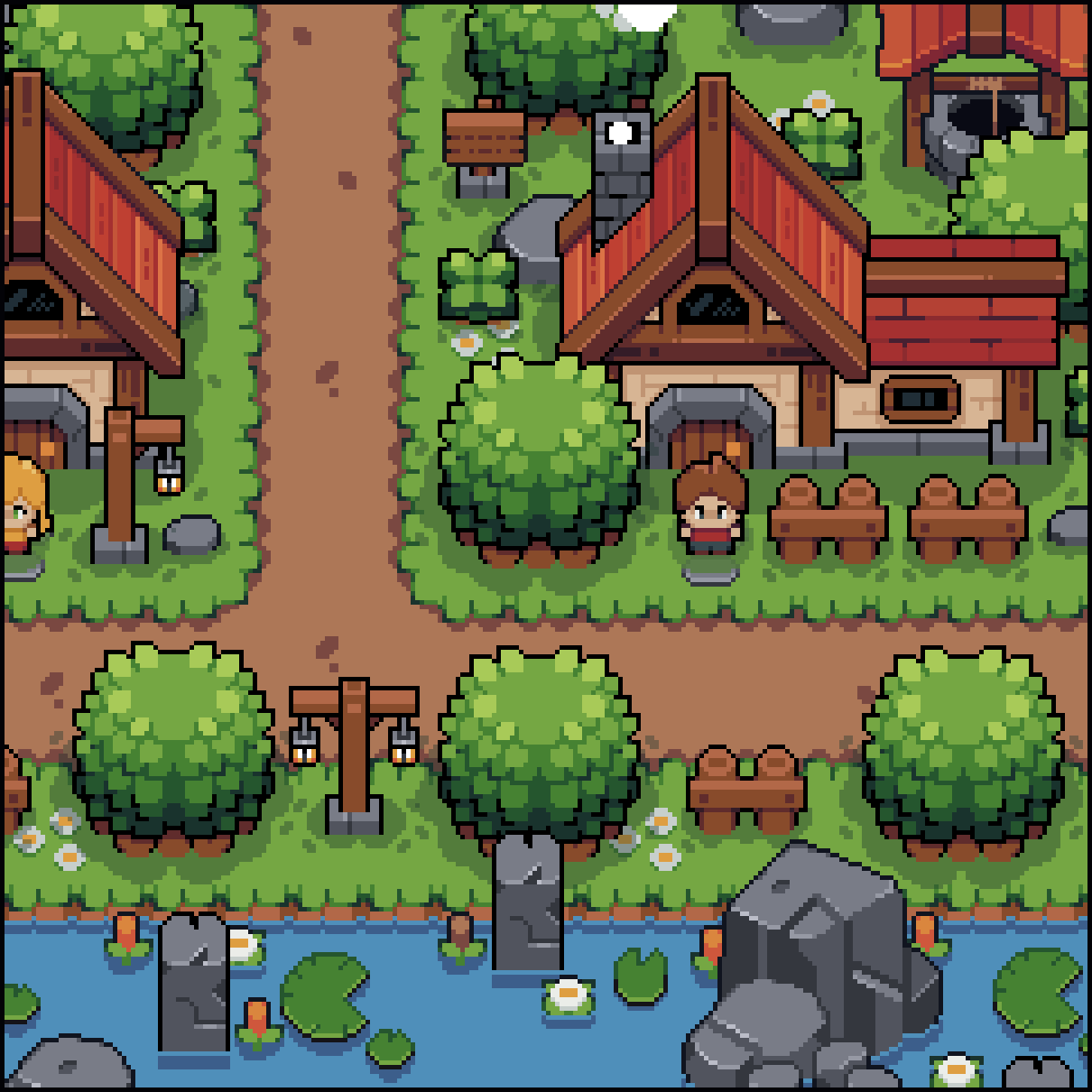 Pixelwood Valley v1.1.2 ( Free + Premium ) | 16x16 Pixel Art Asset Pack