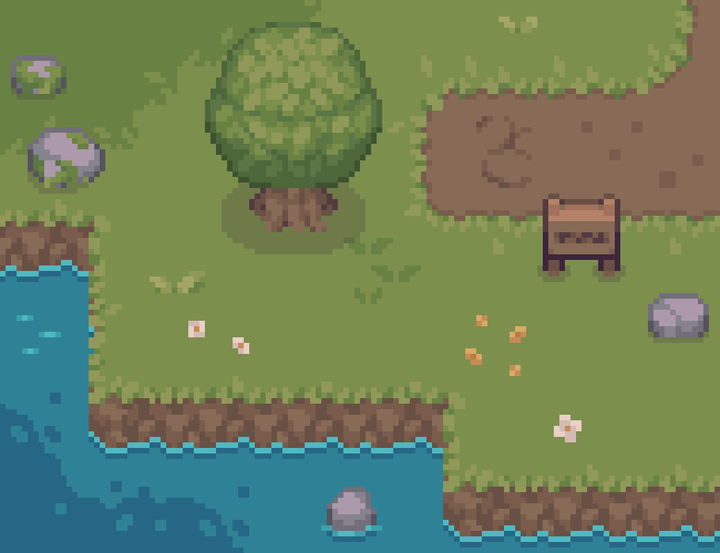 Exterior Tileset - Pixel RPG