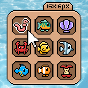 Pixel Gnome: Fishing Pack