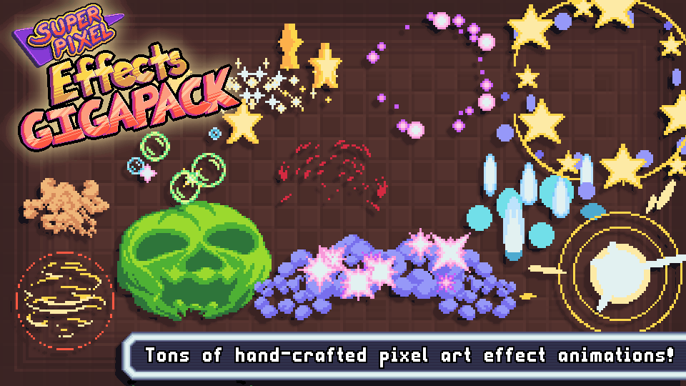 Super Pixel Effects Gigapack