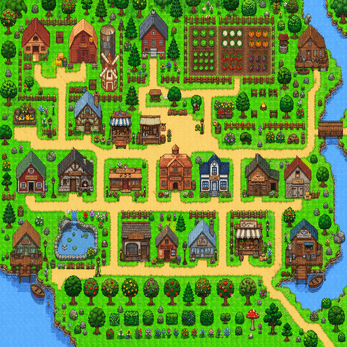 Fantasy Village Buildings & Map Assets Bundle