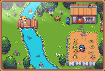RPG asset tileset exterior pack (Super Retro World by Gif)