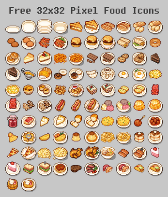 Free Pixel foods