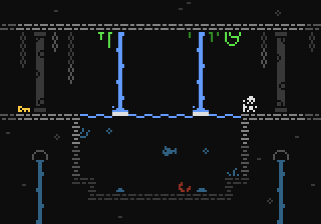 Chroma Noir - 8x8 Platformer Assets (1Bit)