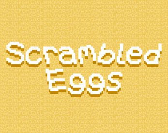Scrambled Eggs - 14x14 Pixel Font