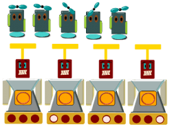 A pack of robots
