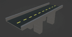 Concrete bridge