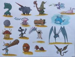 Cute monsters