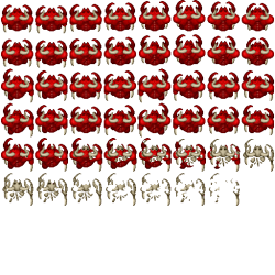 Top down demon animations