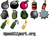 CC0 Explosive Icons