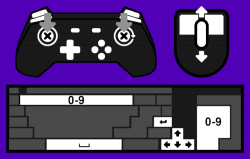 Mouse, Keyboard, Gamepad Inputs