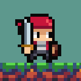 Pixel Pirate Character