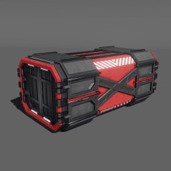 Sci-Fi Shipping Crate