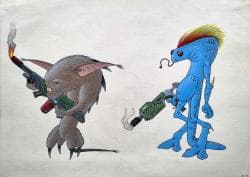 Scales & fur gunners