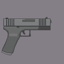 Pixel Art Glock 
