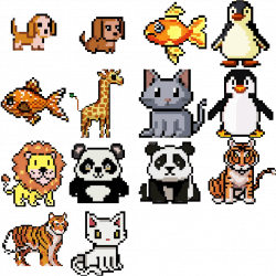 Pixel animals
