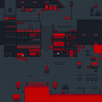 Neo Zero - Cyberpunk City Top-Down Tileset