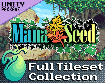 Pixel Art Unity Package - Mana Seed Tileset Collection