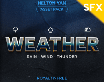 FREE WEATHER SFX - Rain, Wind and Thunder