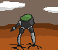 Alien Mech on Desert planet