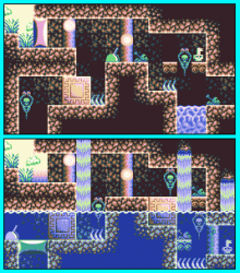 16 color 64 tiles - Dungeon 01