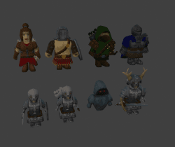 Old Dungeon Characters