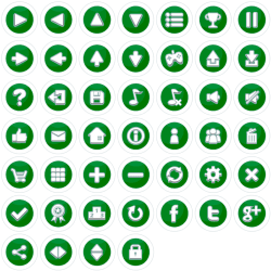 Free buttons GUI Pack 2