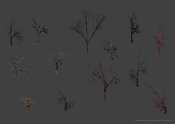Isometric dead trees