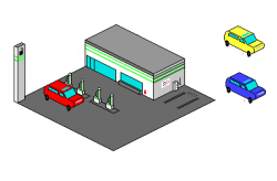 Sprite City Series 1 "Petrol Station"