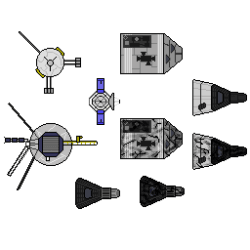 Spaceship Sprites - USSR | NASA